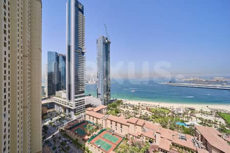 1 Bedroom Apartment for Rent in Jumeirah Beach Residence (JBR), Dubai - Spectacular Sea View | High Floor | Best Layout