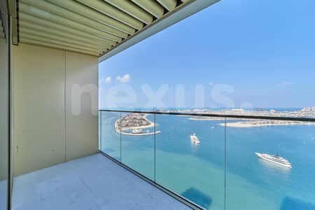 2 Bedroom Flat for Rent in Dubai Harbour, Dubai - Palm and Sea View | Luxurious Brand New | Vacant