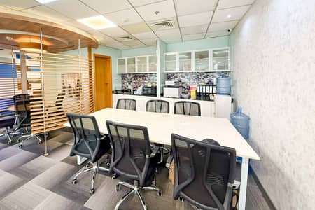 Office for Rent in Business Bay, Dubai - Fully Fitted | Partitions In office | A Grade