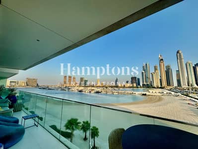 3 Bedroom Apartment for Rent in Dubai Harbour, Dubai - Furnished-Upgraded | Beach Access | Best Deal