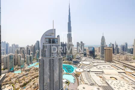 3 Bedroom Apartment for Sale in Downtown Dubai, Dubai - High Floor | Burj View | Ready to Move In