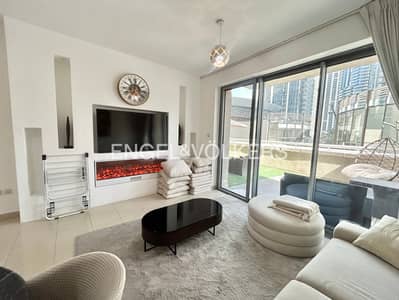 1 Bedroom Flat for Rent in Downtown Dubai, Dubai - Fully Furnished | Huge Terrace | Community View