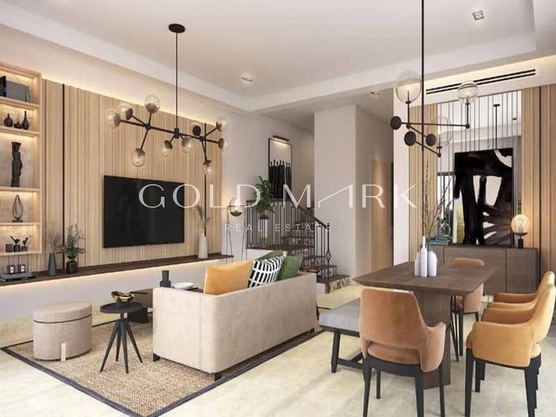 位于大马士革湖住宅，波托菲诺联排别墅 3 卧室的联排别墅 2400000 AED - 11913503