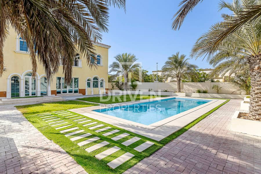 Elegant Corner Villa with Pool | Expansive Plot