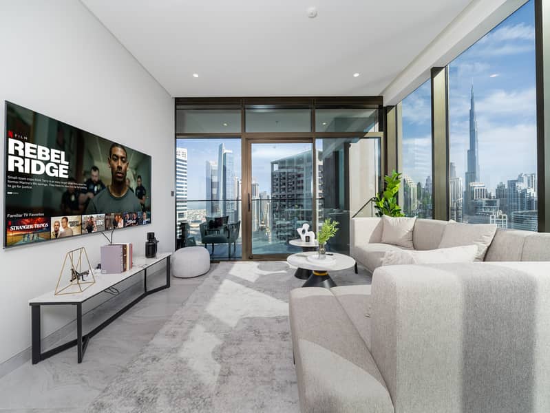 Brand New Business Bay 1 Bed | Burj Khalifa View AVAILABLE
