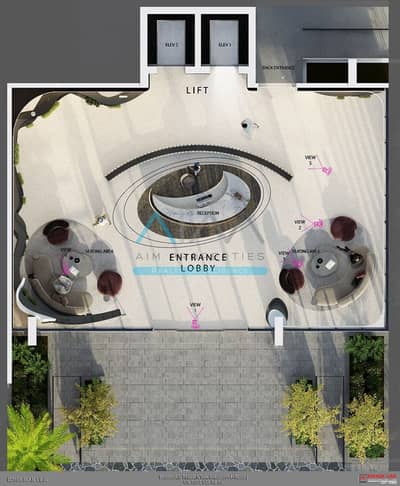 迪拜南部街区， 迪拜 2 卧室单位待售 - Entrance lobby. jpeg