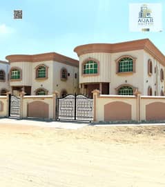 A villa in the best residential area in Al Muwaihat 2. The villa includes electricity and air conditioning, directly on Sheikh Mohammed bin Zayed Road