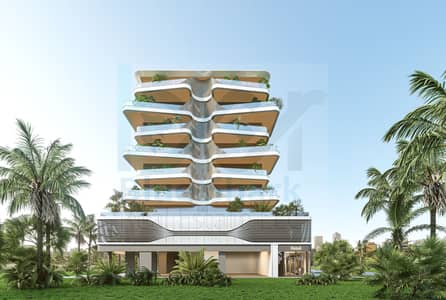 فلیٹ 3 غرف نوم للبيع في جزر دبي، دبي - The side of the building. jpg