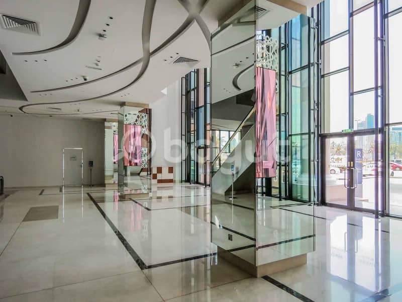 3 Stunning office space with marvel of 180%view of corniche albuhaira