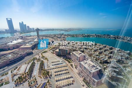 2 Bedroom Apartment for Sale in The Marina, Abu Dhabi - Sea View| Furnished 2 Bedroom| Premium Residences