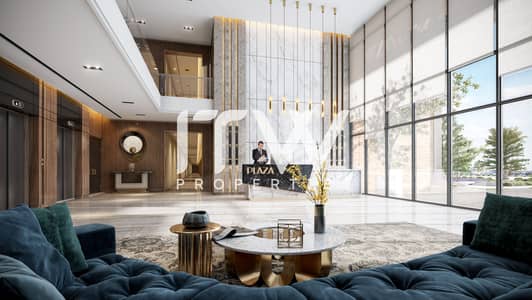 马斯达尔城， 阿布扎比 4 卧室联排别墅待售 - Lobby. jpg