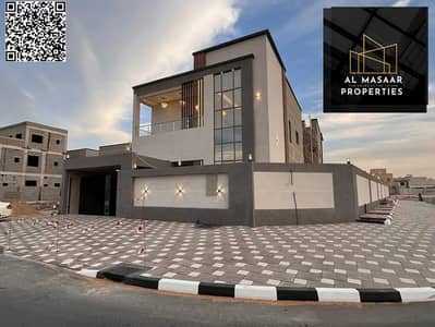 For sale, a corner villa on two streets - & a large courtyard behind Sheikh Ammar Street, including air conditioners