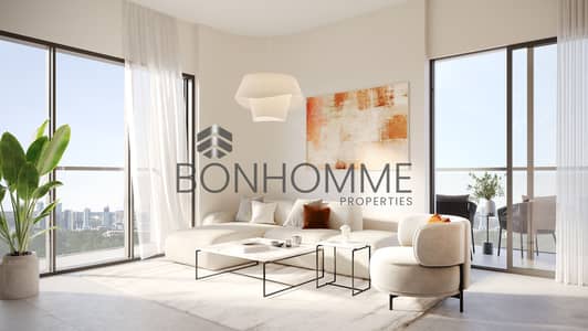 شقة 1 غرفة نوم للبيع في قرية جميرا الدائرية، دبي - sky_interiors_livingroom2. jpg