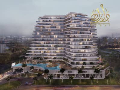 1 Bedroom Flat for Sale in Arjan, Dubai - Evening Front. jpg