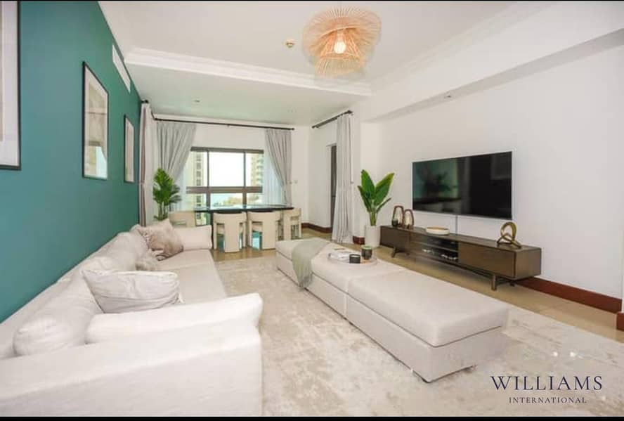 Fully Furnished | Spacious Living | Sea View