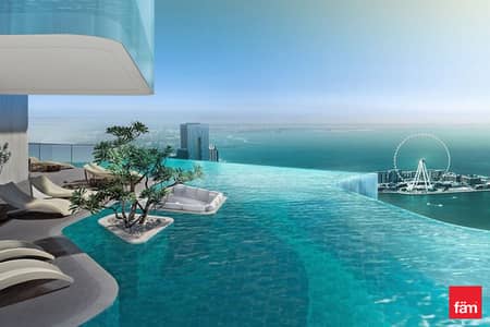 3 Bedroom Flat for Sale in Dubai Marina, Dubai - First Coastline/Beach Front/ Direct Sea View