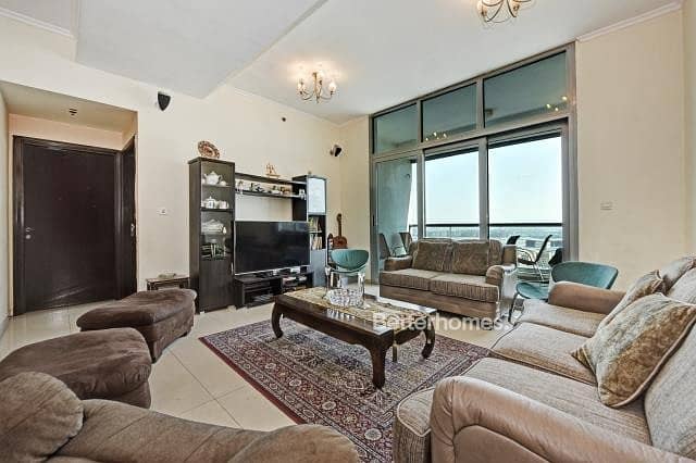 Spacious 2bed unit with view of Dubai Marina