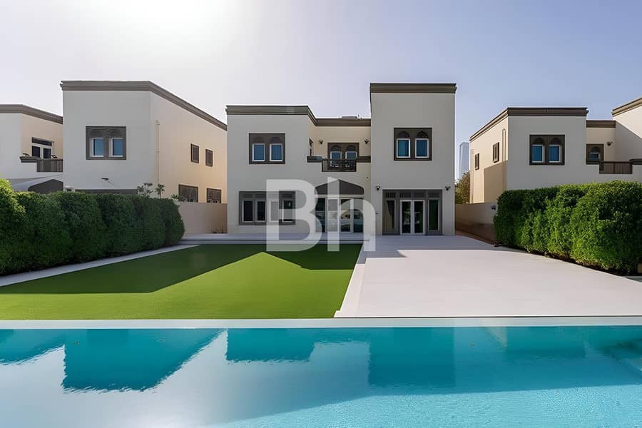 3 BR Villa + Maids | Private Pool | Extended BUA