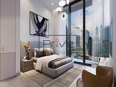 فلیٹ 3 غرف نوم للبيع في الخليج التجاري، دبي - peninsula-four-the-plaza-investir-a-dubai. jpg