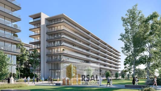 2 Bedroom Apartment for Rent in Aljada, Sharjah - 240830-Building-3-corner-view-01-HD. jpg