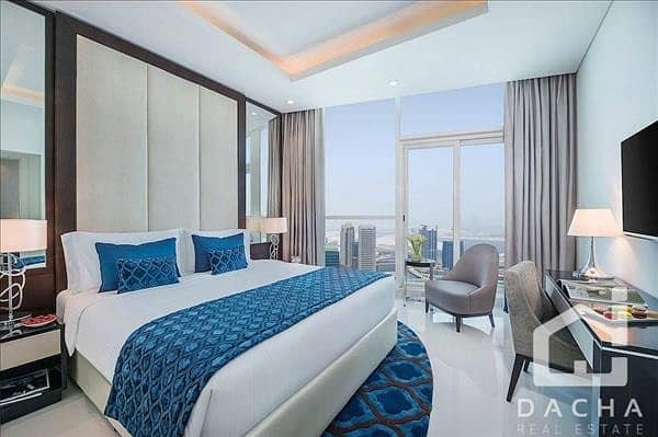 BIGGEST LUXURY FURNISHED 1BED  BURJ VIEW
