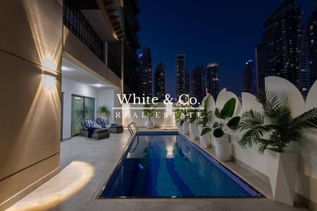 شقة 4 غرف نوم للبيع في دبي مارينا، دبي - شقة في برج الزمان والمكان،دبي مارينا 4 غرف 7190000 درهم - 11927526