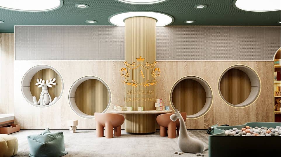 9 Render_ThePierResidence_IndoorKidsPlay Area. png