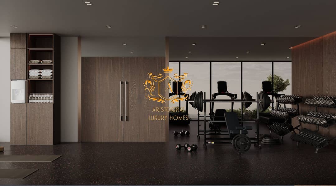 13 Render_ThePierResidence_Gym1. jpg