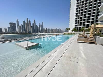 1 Bedroom Flat for Rent in Dubai Harbour, Dubai - Brand New | Private  Beach | Vacant Now!