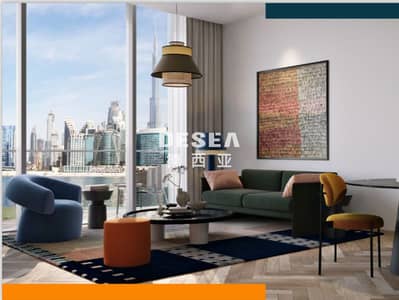فلیٹ 1 غرفة نوم للبيع في الخليج التجاري، دبي - Peninsula Three, Business Bay (1). jpg