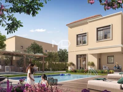 4 Bedroom Villa for Sale in Yas Island, Abu Dhabi - Single Row Corner Villa | Luxury Living | High ROI