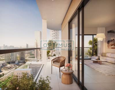 2 Bedroom Apartment for Sale in Jumeirah Village Circle (JVC), Dubai - Cello_Balcony_High Resolution. jpg