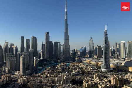 2 Bedroom Flat for Rent in Downtown Dubai, Dubai - Burj Khalifa and Fountain View I Stunning Unit