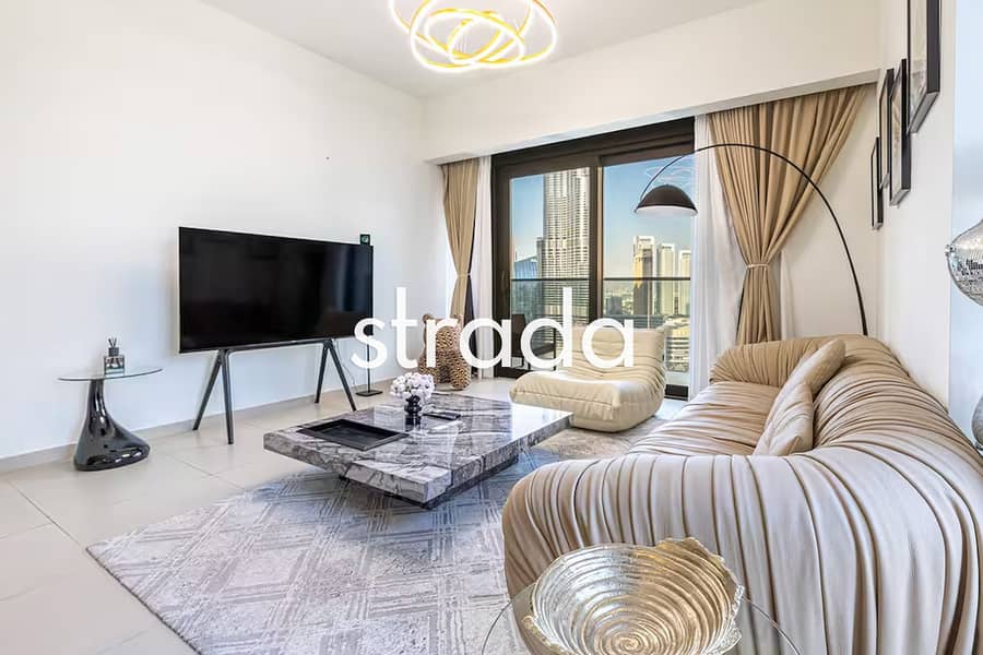 Fully Furnished | Burj view | Vacant