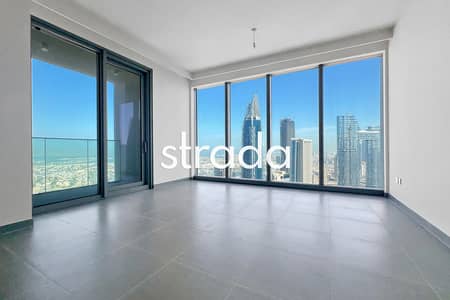 2 Bedroom Flat for Rent in Downtown Dubai, Dubai - Rare Layout | Unfurnished | Vacant