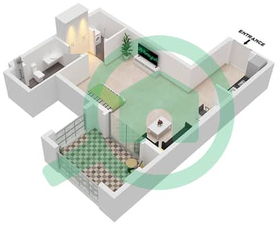 Ansam 2 - Studio Apartment Type/unit C / UNIT 2,12 FLOOR 2-4,6 Floor plan Ansam 2 - Studio Apartment Type/unit C / UNIT 2,12 FLOOR 2-4,6 Floor plan