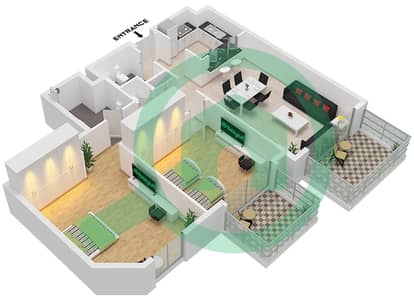 Ansam 2 - 2 Bedroom Apartment Type/unit D/UNIT 10-12,20 FLOOR 1-6 Floor plan Ansam 2 - 2 Bedroom Apartment Type/unit D/UNIT 10-12,20 FLOOR 1-6 Floor plan