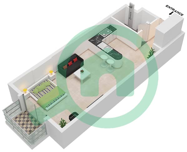 Type A Unit 2 Floor Ground 
Unit 4 Floor Ground-1 
Unit 15 Floor 1 
Unit 5,17 Floor 2-4