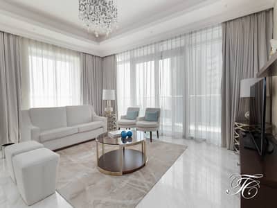 3 Bedroom Flat for Rent in Downtown Dubai, Dubai - Fully Furnished | Fountain and Burj Khalifa View