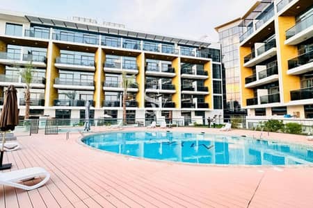Studio for Rent in Jumeirah Village Circle (JVC), Dubai - Furnished | Pool View | Near Mall | 12 cheqqs