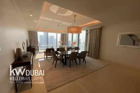 2 Bedroom Flat for Rent in Downtown Dubai, Dubai - Burj View | Fully Serviced | Furnished | Ready to Move In
