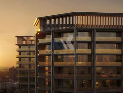 阿尔贾达法住宅区， 迪拜 单身公寓待售 - 24010_206_Terrace_Sunset. png