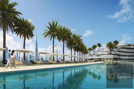 1 Bedroom Flat for Sale in Business Bay, Dubai - Binghatti Aquarise | Largest Layout | Investor Deal