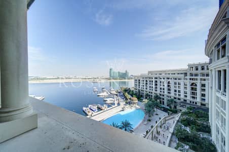 1 Bedroom Flat for Rent in Culture Village (Jaddaf Waterfront), Dubai - High Floor | Fully Furnished | Pool and Canal View