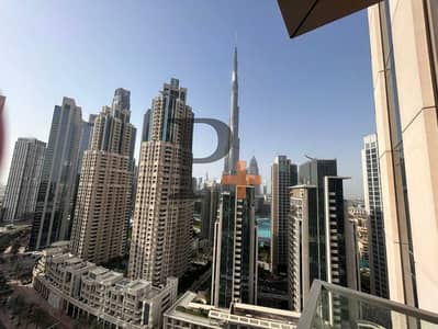 2 Bedroom Apartment for Rent in Downtown Dubai, Dubai - Luxury Mid Floor | Ready To Move in | Burj Khalifa Views