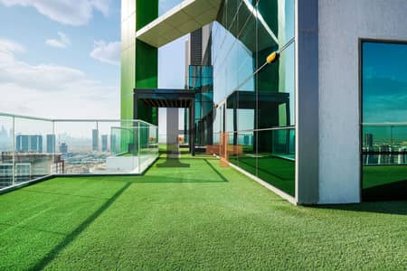 3 Bedroom Penthouse for Rent in Jumeirah Village Circle (JVC), Dubai - Luxury Roof Top Pent House | Duplexed w Jacuzzi Support | Panoramic Skyline View