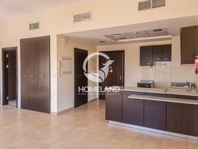 Studio for Sale in Remraam, Dubai - L Shape Studio | Pool View | Rented Unit