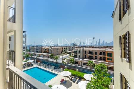 2 Bedroom Apartment for Rent in Jumeirah, Dubai - Furnished 2BR | Exclusive | Skyline View