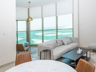1 Bedroom Apartment for Sale in Al Reem Island, Abu Dhabi - High Floor|Fully Furnished|Sea View|Balcony