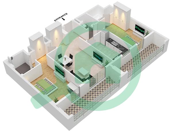 Type B Unit SO3G Floor Ground